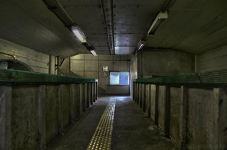 Illustration for article titled One of Japan's Scariest-Looking Train Stations